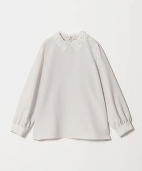 A DAY IN THE LIFE/ジョーゼット レースカラーブラウス ‐ウォッシャブル‐＜A DAY IN THE LIFE＞/シャツ / ブラウス