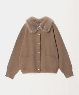 A DAY IN THE LIFE/シャギーフェイクファーカラー ニットブルゾン ＜A DAY IN THE LIFE＞/その他コート / ブルゾン