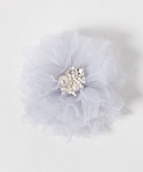 A DAY IN THE LIFE/オーガンジー ピオニー コサージュ ＜A DAY IN THE LIFE＞/ブローチ / コサージュ