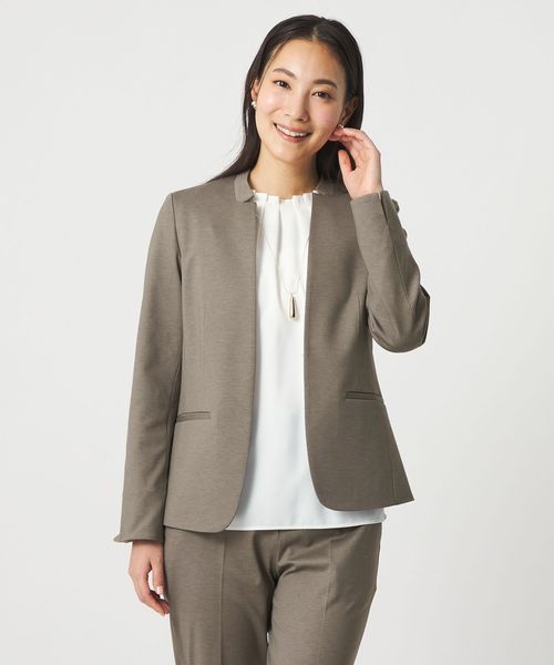 A DAY IN THE LIFE/ポンチ デザインラペルジャケット ‐セットアップ対応・ウォッシャブル‐＜A DAY IN THE LIFE＞/セットアップ ジャケット