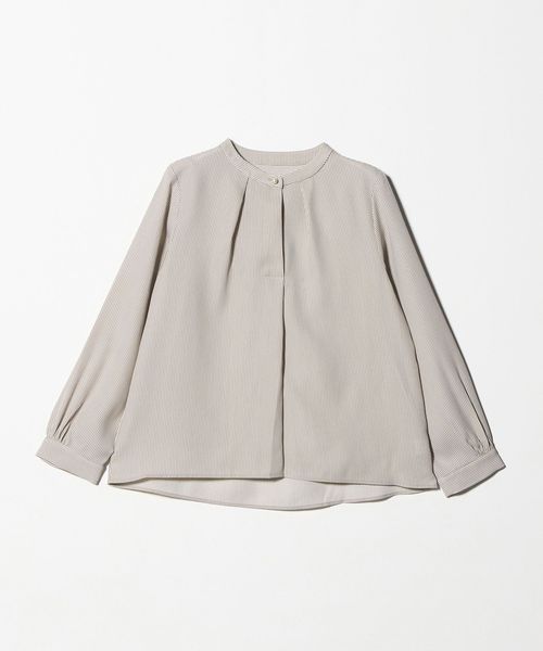 A DAY IN THE LIFE/ドビー フェイクパールボタン ブラウス ＜A DAY IN THE LIFE＞/シャツ / ブラウス
