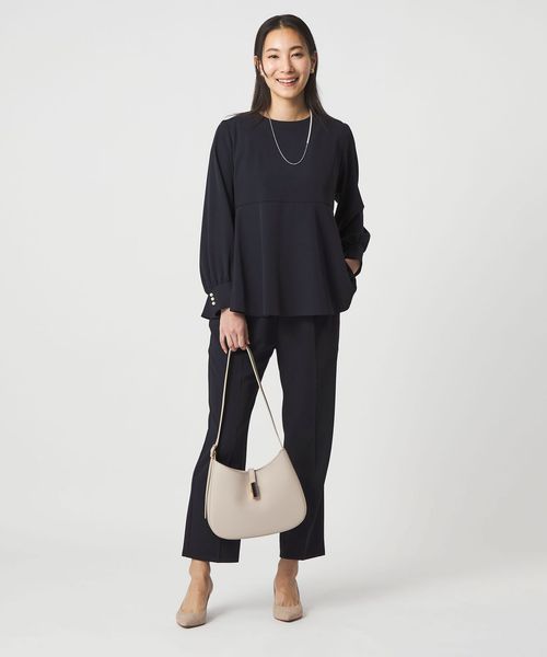 A DAY IN THE LIFE/ペプラムブラウス＋パンツ ‐ウォッシャブル‐ ＜A DAY IN THE LIFE＞/その他ジャケット / スーツ / セットアップ