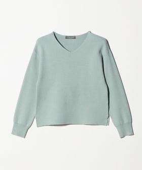 A DAY IN THE LIFE/ミラノリブ Vネックニット ‐ウォッシャブル‐＜A DAY IN THE LIFE＞/ニット / セーター