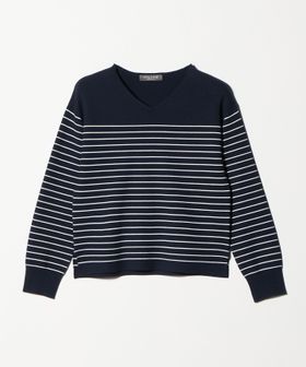 A DAY IN THE LIFE/ミラノリブ Vネックニット ‐ウォッシャブル‐＜A DAY IN THE LIFE＞/ニット / セーター