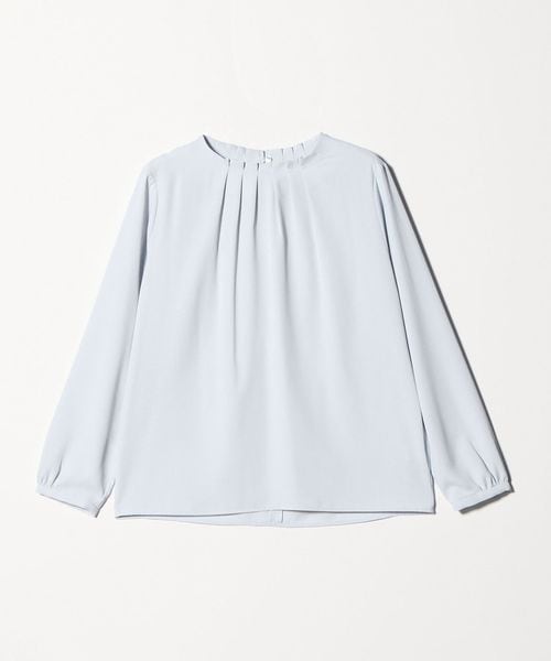 A DAY IN THE LIFE/ジョーゼット タック 9分袖ブラウス  ＜A DAY IN THE LIFE＞/シャツ / ブラウス