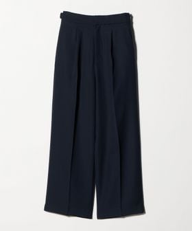 A DAY IN THE LIFE/ダブルクロス タックワイドパンツ ‐ウォッシャブル‐＜A DAY IN THE LIFE＞/スラックス