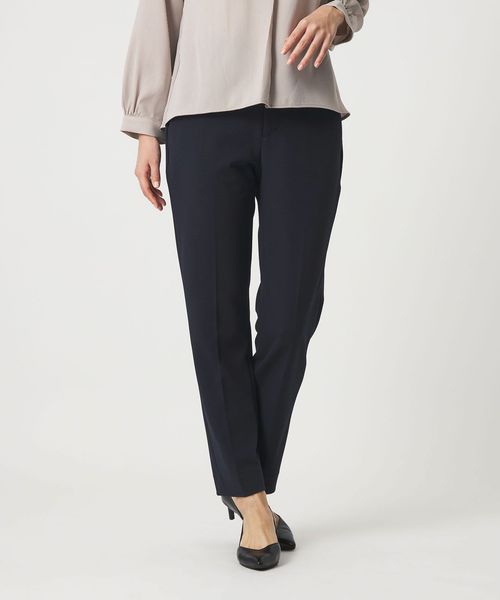 A DAY IN THE LIFE/カットジョーゼット テーパードパンツ ‐セットアップ対応・ウォッシャブル‐＜A DAY IN THE LIFE＞/セットアップ パンツ