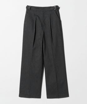 A DAY IN THE LIFE/シャンブレー ワイドパンツ ‐ウォッシャブル‐＜A DAY IN THE LIFE＞/スラックス