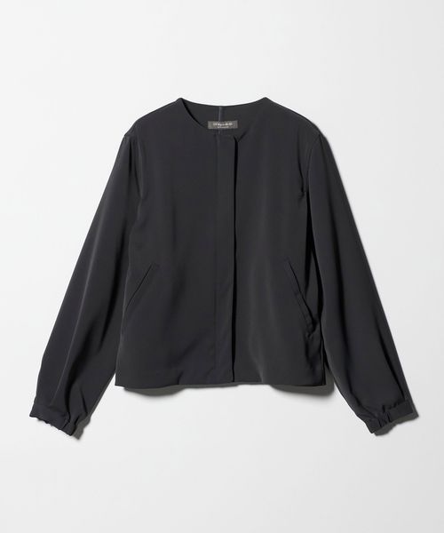 A DAY IN THE LIFE/ツイル ノーカラー ブルゾン ‐ウォッシャブル‐＜A DAY IN THE LIFE＞/その他コート / ブルゾン