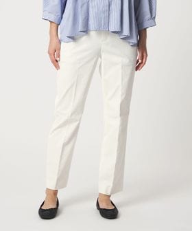 A DAY IN THE LIFE/ツイル ストレートパンツ ホワイト ‐ウォッシャブル‐＜A DAY IN THE LIFE＞/スラックス