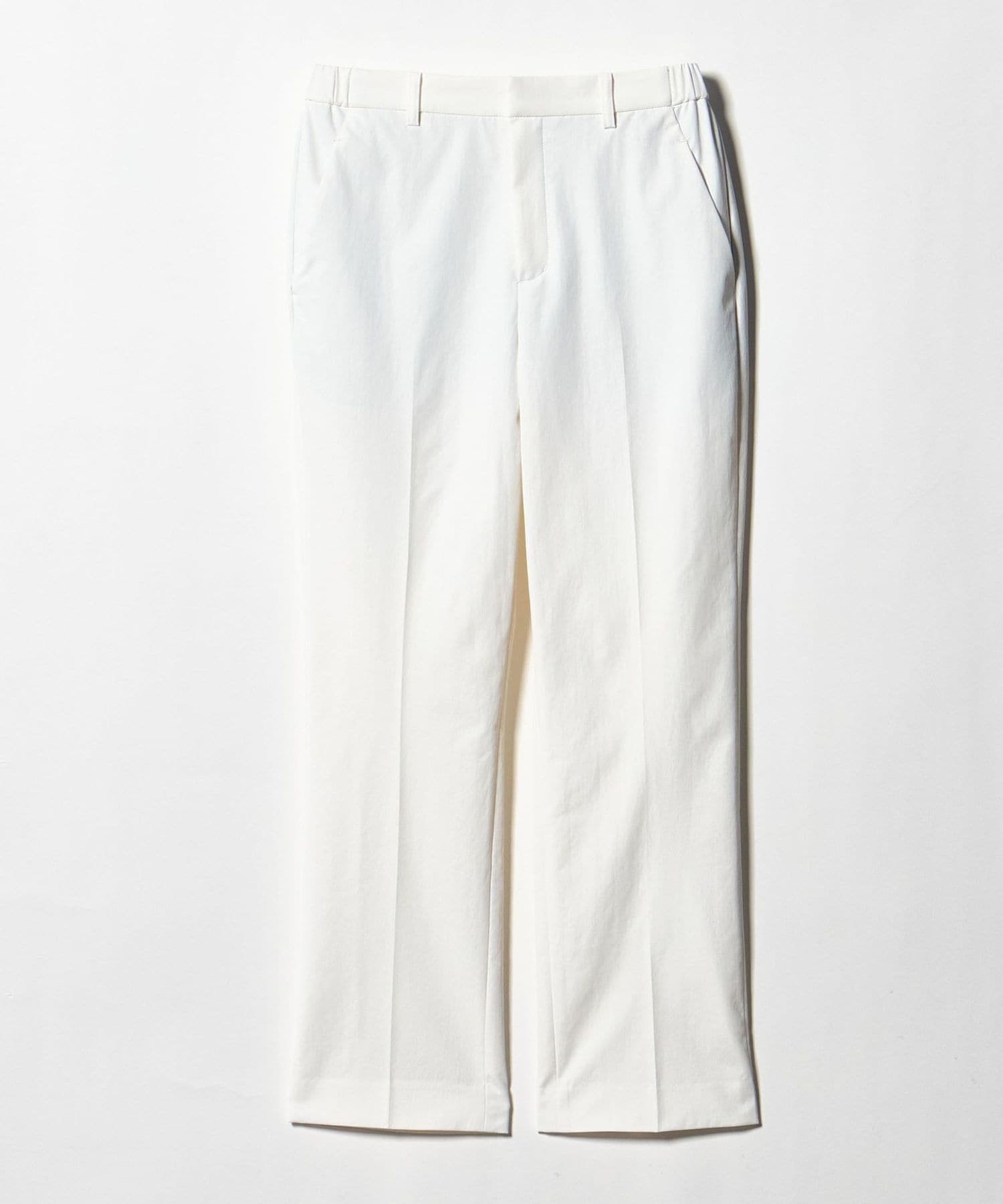 ツイル ストレートパンツ ホワイト ‐ウォッシャブル‐＜A DAY IN THE LIFE＞