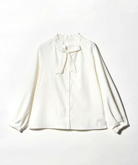 A DAY IN THE LIFE/ボウタイ フリルネックブラウス ＜A DAY IN THE LIFE＞/シャツ / ブラウス