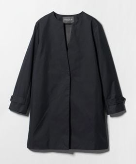 A DAY IN THE LIFE/ツイル キーネックコート ＜A DAY IN THE LIFE＞/ノーカラーコート