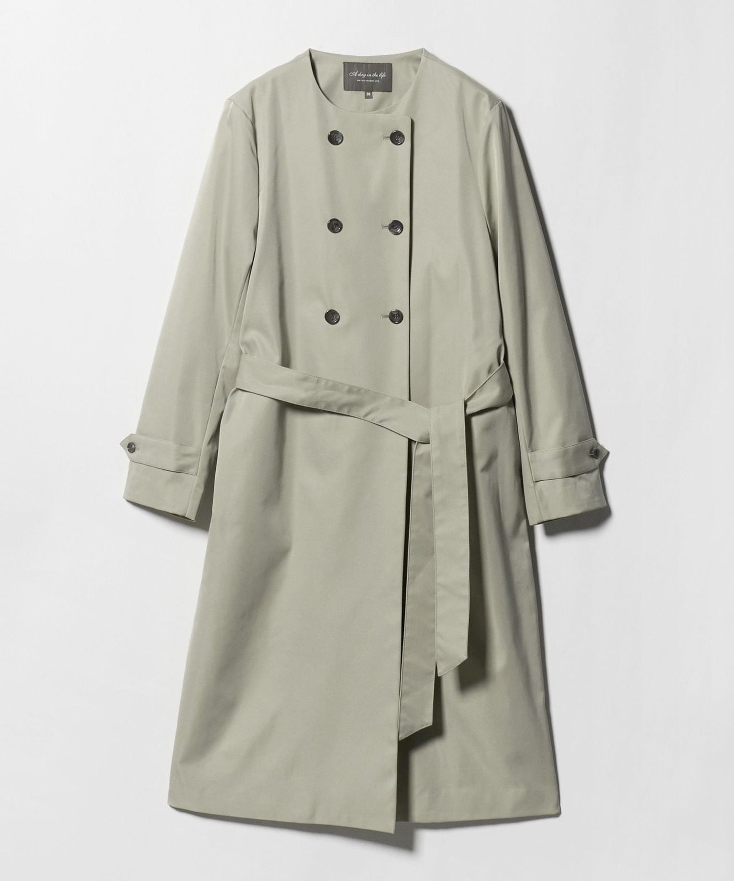 ノーカラー トレンチコート ＜A DAY IN THE LIFE＞