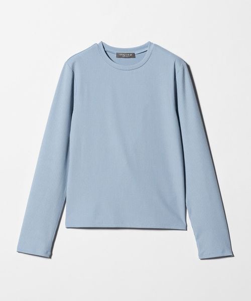 A DAY IN THE LIFE/ブライトリブ クルーネック カットソー ＜A DAY IN THE LIFE＞/Tシャツ / カットソー