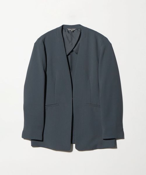 A DAY IN THE LIFE/コンフォート ダブルクロス Vネックジャケット ‐セットアップ対応・ウォッシャブル‐ ＜A DAY IN THE LIFE＞/セットアップ ジャケット