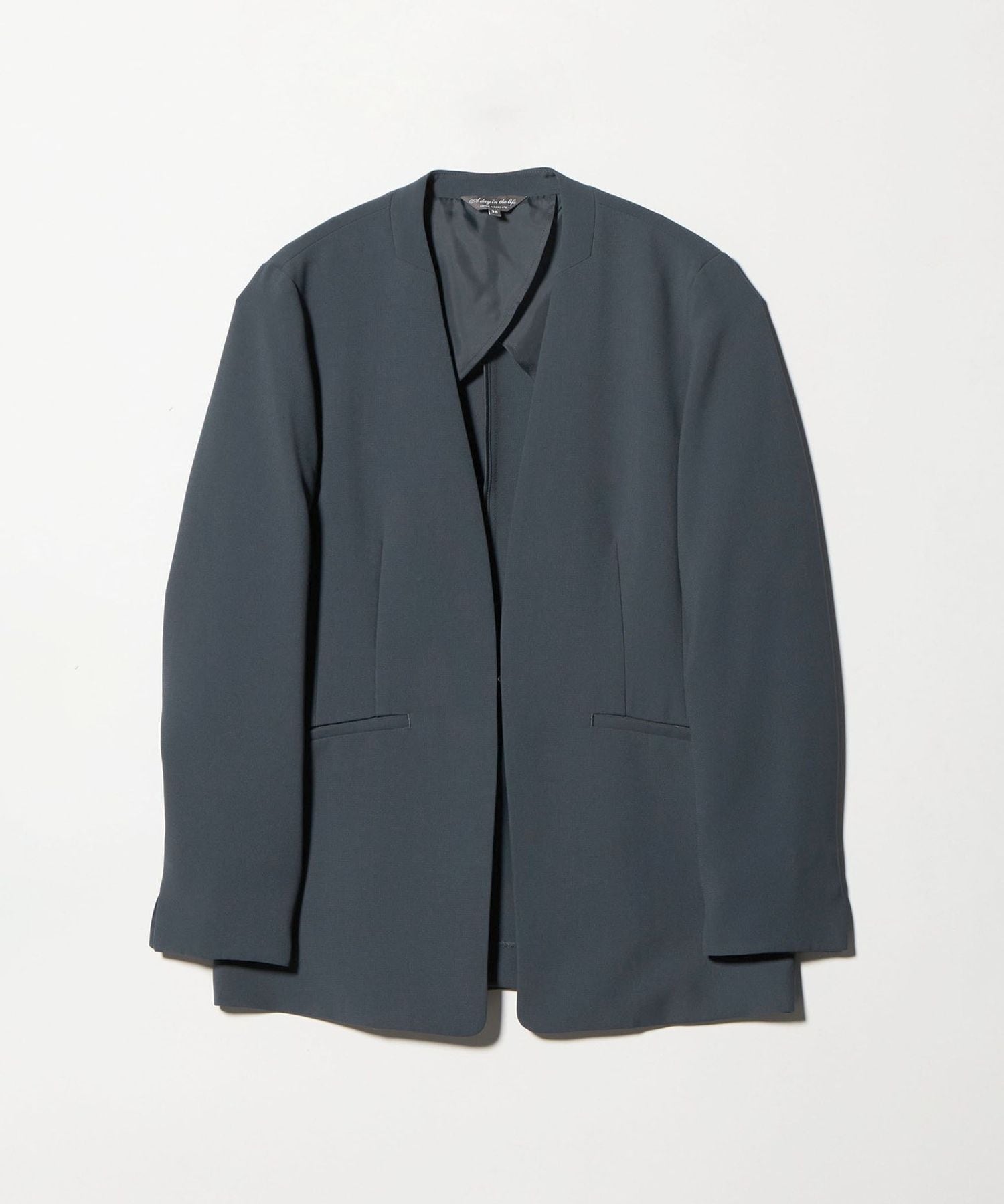 コンフォート ダブルクロス Vネックジャケット ‐セットアップ対応