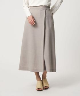A DAY IN THE LIFE/カルゼ ラップスカート ‐ウォッシャブル‐ ＜A DAY IN THE LIFE＞/ミモレ / ロング