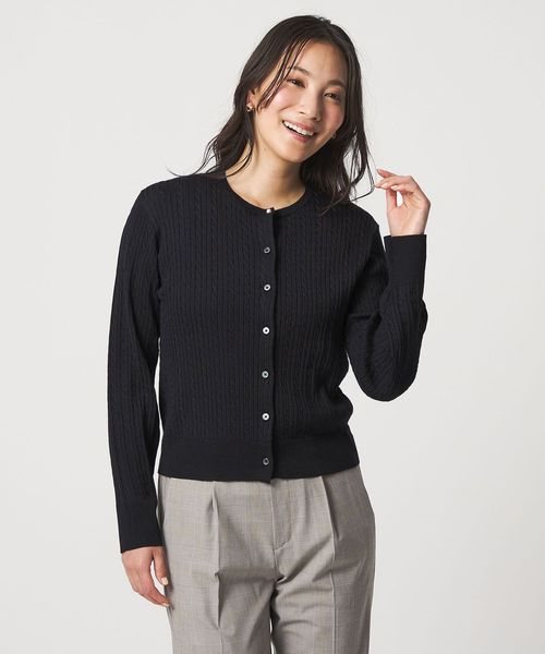 A DAY IN THE LIFE/ケーブルカーディガン ‐ウォッシャブル‐＜A DAY IN THE LIFE＞/カーディガン / ボレロ
