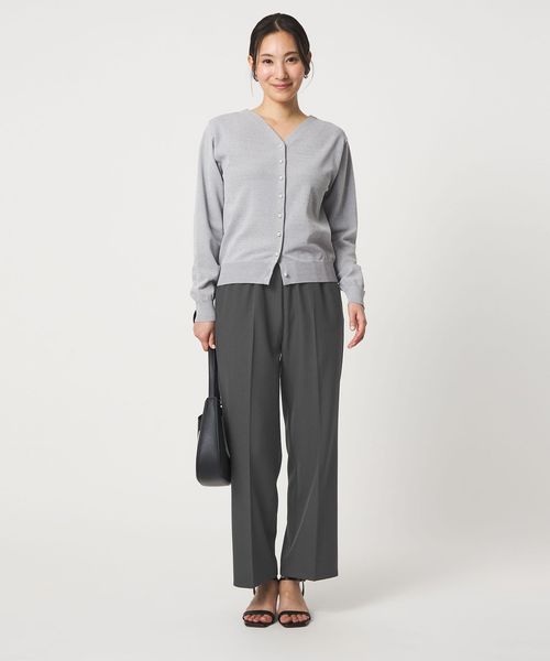 A DAY IN THE LIFE/ストライプ イージーワイドパンツ ‐ウォッシャブル‐＜A DAY IN THE LIFE＞/イージーパンツ