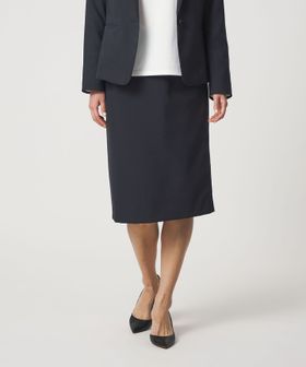 A DAY IN THE LIFE/ウェザークロス タイトスカート ‐セットアップ対応・マシンウォッシャブル‐＜A DAY IN THE LIFE＞/ひざ丈