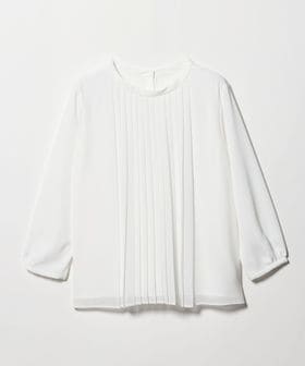 A DAY IN THE LIFE/シフォンプリーツ 2WAYブラウス 8分袖 ＜A DAY IN THE LIFE＞/シャツ / ブラウス