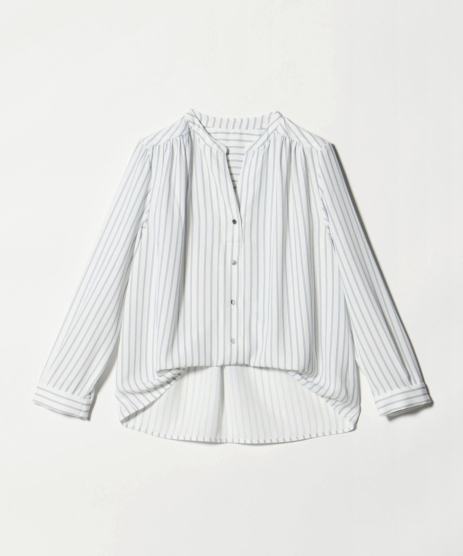 ジョーゼット メタルボタン スキッパーブラウス ＜A DAY IN THE LIFE＞