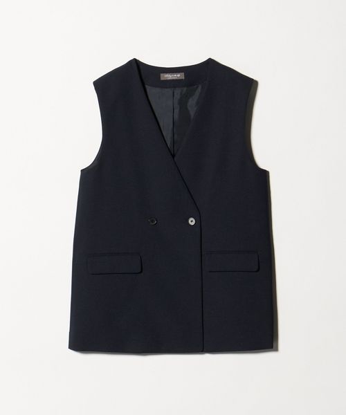 A DAY IN THE LIFE/メッシュ 2ボタン ジレ ‐セットアップ対応・ウォッシャブル‐＜A DAY IN THE LIFE＞PE MESH 2B GILET/ベスト