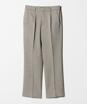 A DAY IN THE LIFE/スラブツイル タックストレートパンツ ‐セットアップ対応・マシンウォッシャブル‐/セットアップ パンツ