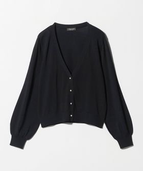A DAY IN THE LIFE/フェイクパールボタン Vネックカーディガン ‐UVカット・接触冷感・ウォッシャブル‐＜A DAY IN THE LIFE＞/カーディガン / ボレロ