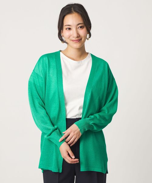 A DAY IN THE LIFE/ハイツイスト ノーボタン ミドルカーディガン ‐ウォッシャブル‐ ＜A DAY IN THE LIFE＞/カーディガン / ボレロ