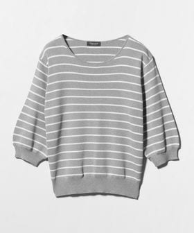 A DAY IN THE LIFE/フルニードル パフスリーブニット 5分袖 ‐ウォッシャブル‐＜A DAY IN THE LIFE＞/ニット / セーター