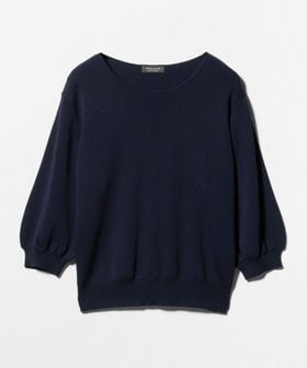 A DAY IN THE LIFE/フルニードル パフスリーブニット 5分袖 ‐ウォッシャブル‐＜A DAY IN THE LIFE＞/ニット / セーター