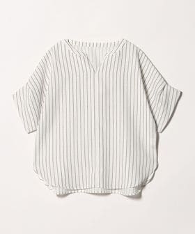 A DAY IN THE LIFE/リネンライク プリント キーネック ドルマンブラウス ＜A DAY IN THE LIFE＞/シャツ / ブラウス