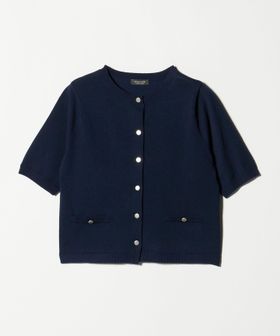 A DAY IN THE LIFE/メタルボタン カーディガンジャケット ショートスリーブ ‐ウォッシャブル‐＜A DAY IN THE LIFE＞/カーディガン / ボレロ