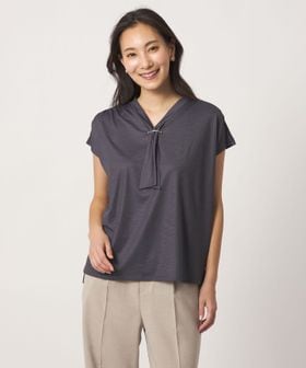 A DAY IN THE LIFE/シャイニー ブラウスライクカットソー ＜A DAY IN THE LIFE＞/Tシャツ / カットソー