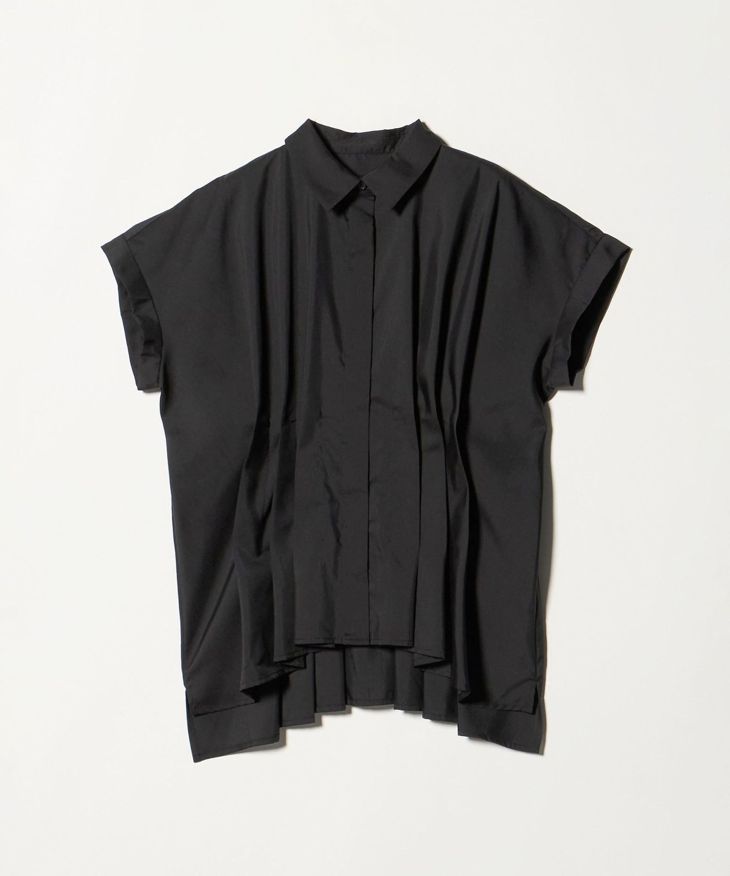 25年 極上美品 UNITED ARROWS タック ショートスリーブ ブラウス フロントタック ショートスリーブブラウス ＜A DAY IN THE LIFE＞