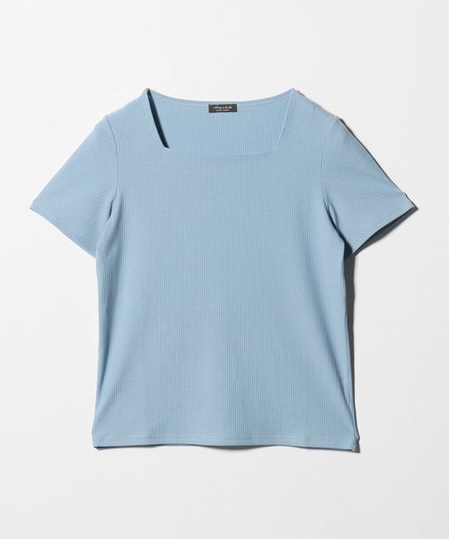 A DAY IN THE LIFE/ラッセルストライプ スクエアネックカットソー ＜A DAY IN THE LIFE＞/Tシャツ / カットソー
