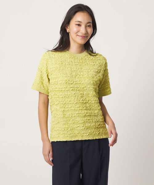 A DAY IN THE LIFE/シャーリングボーダー ショートスリーブカットソー＜A DAY IN THE LIFE＞/Tシャツ / カットソー
