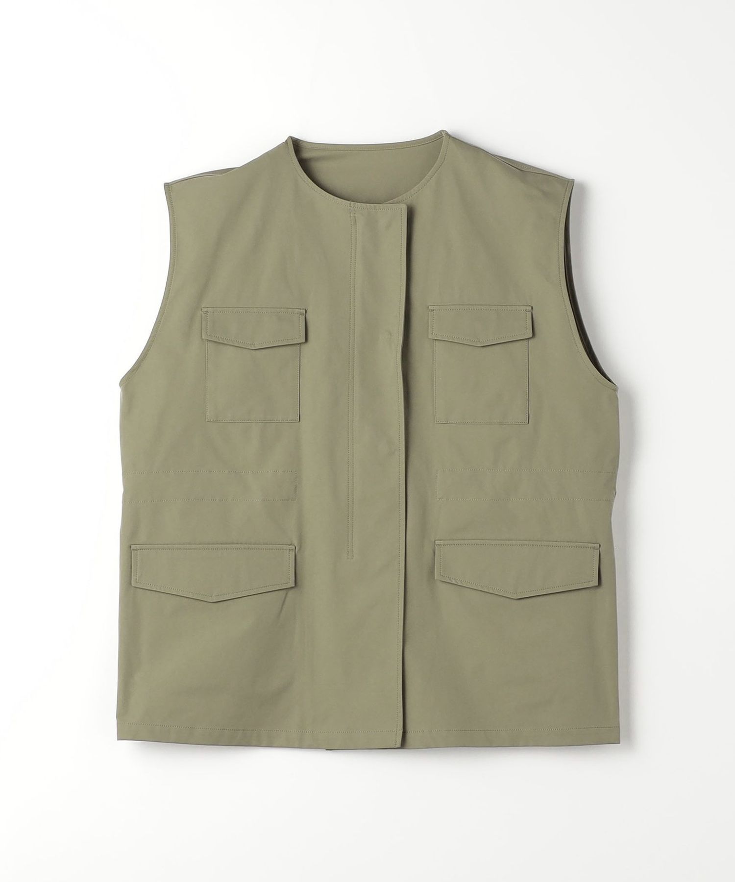 ツイル ドロスト ミリタリーベスト＜A DAY IN THE LIFE＞ 