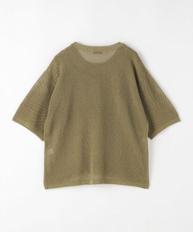 メッシュブルオーバーニット＋ キャミソール ―ハンドウォッシャブル 