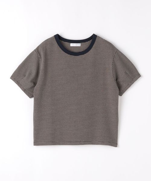 ワッフルボーダー タックスリーブ ＜A DAY IN THE LIFE＞ 