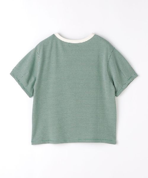 ワッフルボーダー タックスリーブ ＜A DAY IN THE LIFE＞ 