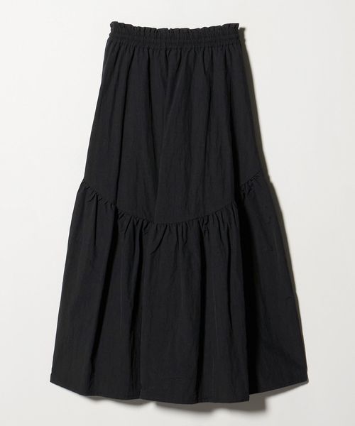 UNITEDARROWS ユナイテッドアローズ　ティアードスカートブラック　36 UNITED ARROWS（ユナイテッドアローズ）の「＜UNITED ARROWS＞C