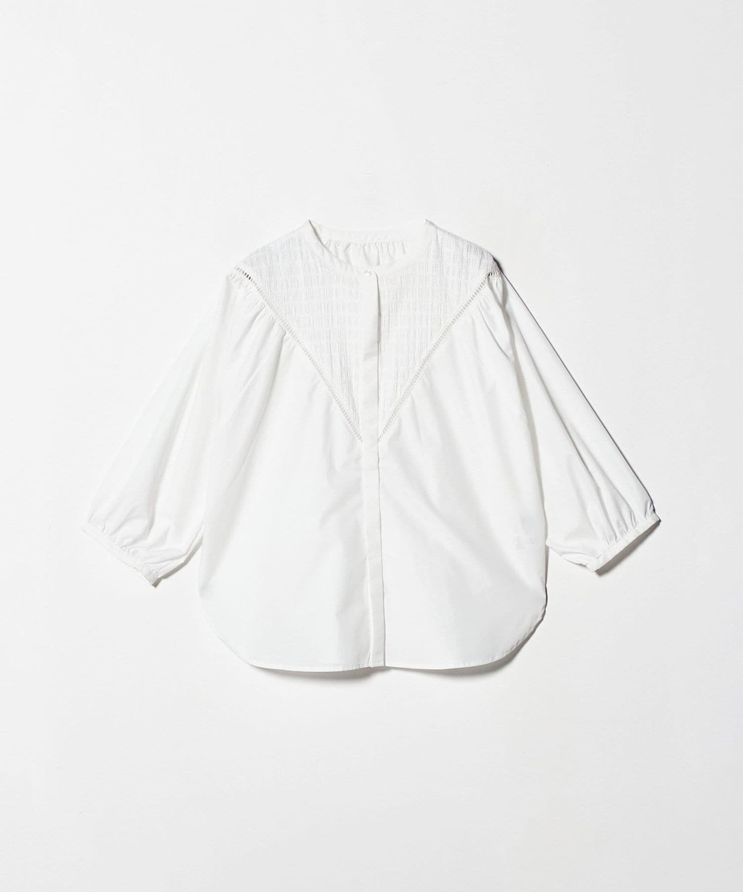 ジャガード ブザム バンドカラーシャツ ＜A DAY IN THE LIFE＞