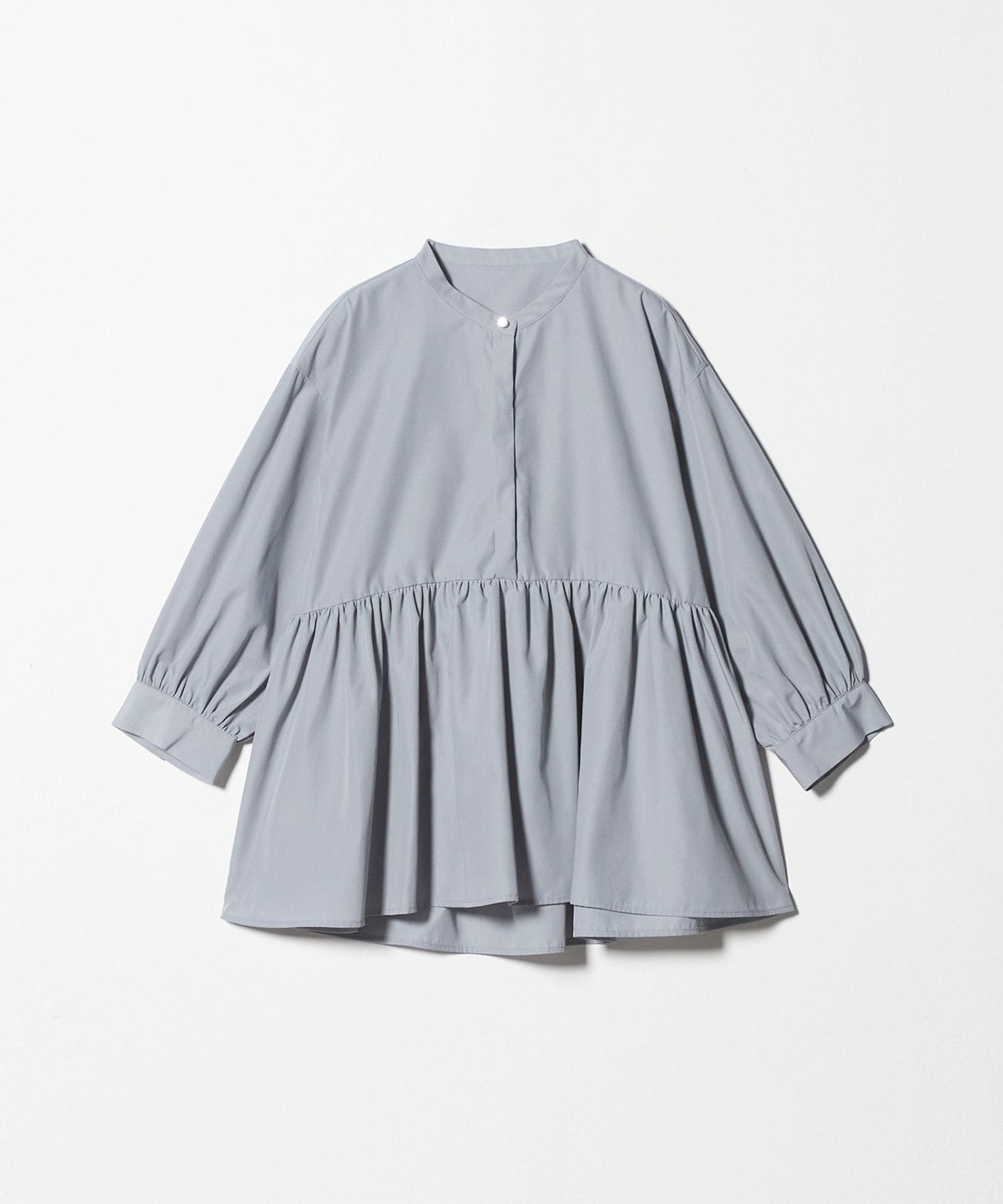 UNITED ARROWS ぺプラム ブラウス ライトブルー ペプラムブラウス【ライトブルー】 | anplegant