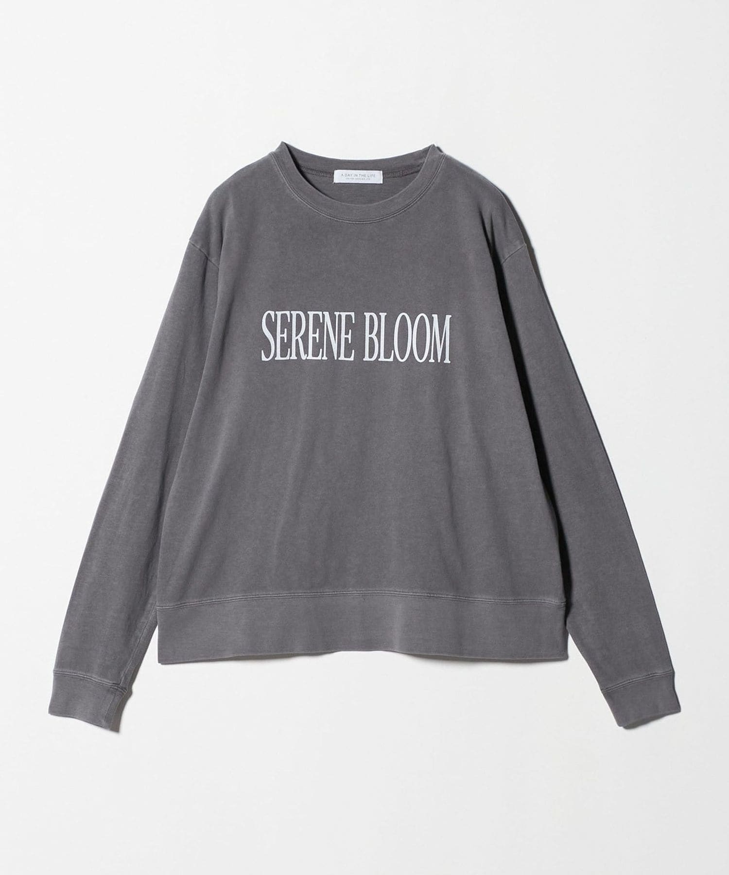 状態◎ STONE  \"Light Sweat\" ロンT オリーブ Stone Island ストーンアイランド ガーメントダイ ロンT