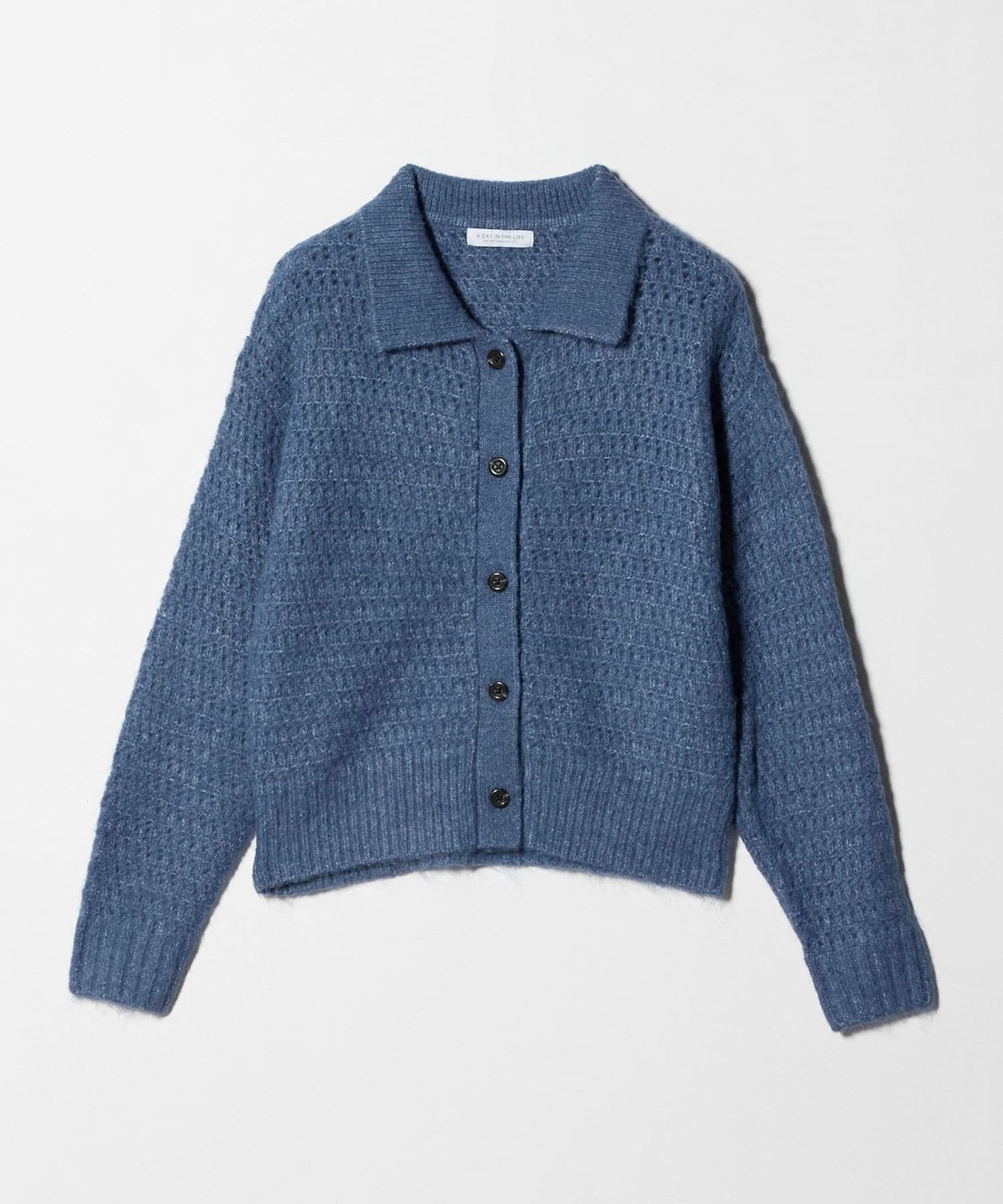 クロップド ポロカーディガン ＜A DAY IN THE LIFE＞