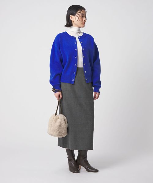 A DAY IN THE LIFE/裏起毛 タイトスカート ‐ウォッシャブル‐＜A DAY IN THE LIFE＞/ミモレ / ロング