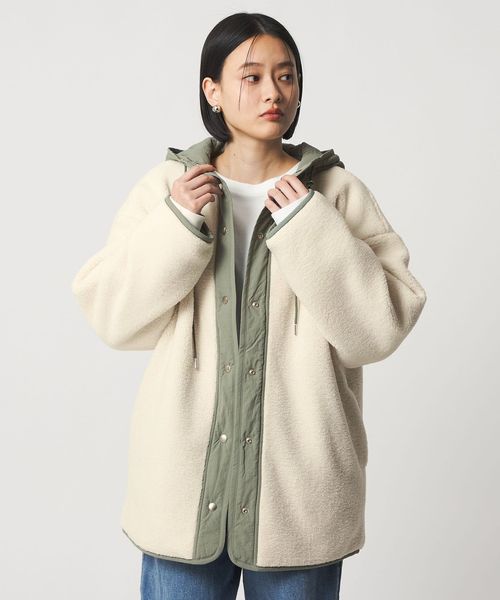 A DAY IN THE LIFE/ボア×キルト リバーシブル ミドルコート ＜A DAY IN THE LIFE＞/中綿 / キルティングジャケット